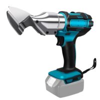 Bürstenlose Akku Elektro Metallschere mit 360° drehbarem Kopf für Bleche und Teppiche, kompatibel mit Makita 18V Akku