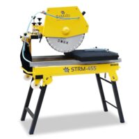 BAMATO Steintrennmaschine Fliesenschneider, 2200 Watt Motor, Trennscheibe 450 mm, Schnittlänge 700 mm, Wasserpumpe und Winkelanschlag, Sägekopf 90°- +45°