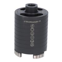 Diamant Dosensenker 68 mm mit M16-Aufnahme + 80 mm Nutzlänge - Dosenbohrer für Mauerwerk, Kalksandstein, Ziegel, Poroton, Putz uvm.