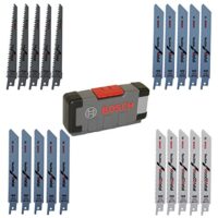 Säbelsägeblätter für Holz und Metall, Bosch Professional 20tlg. Säbelsägeblätter ToughBox, Zubehör für Säge von Holz und Metall