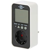 Bild des Brennenstuhl Ecolor Energiemessgeräts ECL EM-2, ein Stromzähler mit erhöhtem Berührungsschutz und zwei individuell einstellbaren Stromtarifen für eine umfassende Kontrolle über Ihren Stromverbrauch