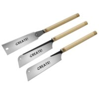 CREATE Japansägen Set - cSaw (Ryoba, Kataba, Dozuki) - Holzarbeitset für den Heimbauer mit drei hochwertigen cSaws: Ryoba, Kataba und Dozuki.