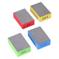 Diamant-Handpolierpads zum Schleifen, Polieren und Scharfen von Kanten - 60# 100# 200# 400# Körnung