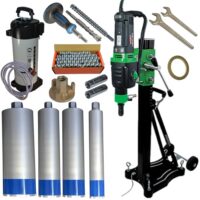 Eibenstock Kernbohreinheit DBE 352 inklusive Diamant Nass-Bohrkronen und Wasserdruckbehälter