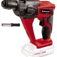 Einhell Akku Bohrhammer TE-HD 18 Li Solo Power X-Change, Lithium-Ionen-Batterie, 18V, 1,2 J, Bohrleistung in Beton 12 mm, SDS-plus-Aufnahme, LED-Licht, ohne Akku und Ladergerät