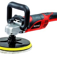 Einhell 2093265 Winkelpolierer, 1100 W, 230 V, für Profis und Hobbyisten, robuster und kompakter Polier- und Schleifmaschine mit Softgriff