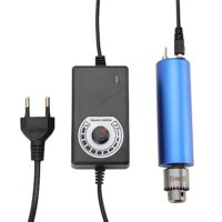 Elektrischer Mini Bohrersatz für DIY-Projekte, 13000 U/min, EU Netzteil, geringer Geräuschpegel, ideal für Schmuck- und Juwelenfertigung