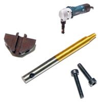 Falon-Tech Stempel und Matrize für Blechknabber N-BLACH-EL, Werkzeugset aus hochwertigem Material