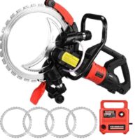 Betonringsäge, elektrische Kreissäge für Stahlbeton, Mauerwerk und Naturstein, 8800 W/9500 W Motorleistung, hochfrequente Schnitttiefe bis 300 mm
