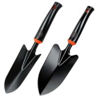 2 STK Handschaufeln, Gartenschaufel, Garten Schippe, Pflanzenkelle und Blumenkelle - Set für Umpflanzen, Setzlingen und Auflockern