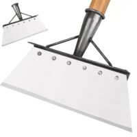 Multifunktionale Reinigungsschaufel aus Manganstahl für Unkraut- und Moosentfernen, Enteisungs- & Schneeschaufel