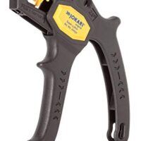 Ergonomische Abisolierzange mit Längeanschlag und auswechselbaren Klingen für sichere Leiterquerschnitte von 0,2 bis 6 mm²