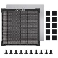 Honeycomb Wabentisch für Laser Graviermaschinen wie XTool D1, D1 Pro, S9, S10, S30 Pro und RAY5 - schattierte Arbeitsfläche 400x400mm