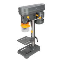Hoteche 350W Säulenbohrmaschine für professionelle Metall- und Holzbearbeitung mit 13mm Bohrung, 5-stufiger Drehzahlregelung und MT2-Spindel