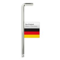 INBUS Winkelschraubendreher mit extra langer Schraubenmechanismus und Kugelkopf, ideal für Heimwerker und Handwerker.