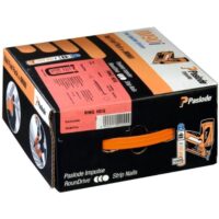 Impuls Paket für Paslode IM90i, Galv plus (gerillt) und Gas, ideal für Holzbearbeitung und Dekoration