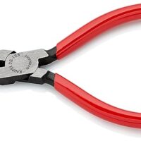 KNIPEX Flachzange mit Kunststoff überzogen, 125 mm, ideal für Heimwerker und Handwerker