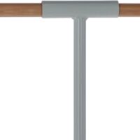 Erdbohrer für Zaunanbau, 70 mm Durchmesser, Stahl lackiert, perfekter Helfer zum Vorbohren von Löchern für die Befestigung von Zaunpfählen