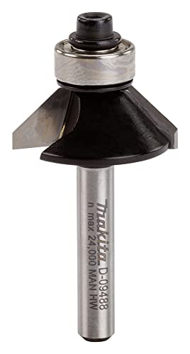 Makita Fräser Winkelkanten, 6 mm, hochwertiges Werkzeug für Heimwerker und Profi, präzise Bearbeitung, leichtes Gewicht, ideal für lange Arbeitssitzungen