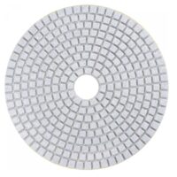 Hochwertiges Diamant Polierpad für Schleifer und Polierer, ideal für Granit, Marmor, Beton und Stein.