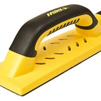 Hochwertiger Mirka Handschleifblock mit Klett-Verbindung und Absaugung für Schleifen von Spachtel, Gips, Holz und Staubfreies Schleifen