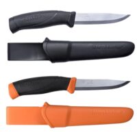 Zwei Morakniv Outdoor-Messer mit Scheide - Vielseitiges Jagdmesser aus Edelstahl für Camping & Jagd