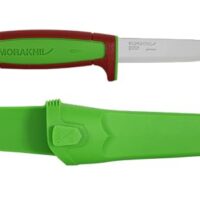 Ergonomisches Messer mit harter Klinge aus Kohlenstoffstahl und kombiniertem Sheath, Limited Edition 2024