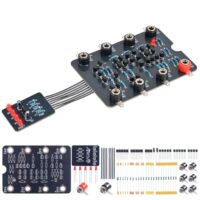 NE555 Timer Lötbausatz für Einsteiger, DIY Löten Übungsset mit Durchsteckbauteilen, Atmender LED Schaltung und Timer-Modul
