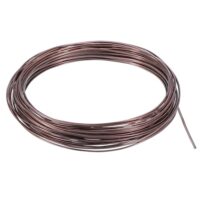 Eloxiertes Aluminium Blumendraht für Gartenarbeit und Zweig Fixierung, 10m lang mit 1mm Innendurchmesser