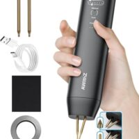 Punktschweißgerät für Akkus, 11-gang einstellbar, doppelseitige Stift-Spotschweißmaschine zum Schweißen von vernickelten Blechen für DIY-18650-Batterien