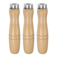 Ergonomisches Feilenheft mit Holzgriff und Metallkragen für 12 Zoll Metallfeile, ideal für Heimwerker und Handwerker