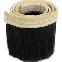 QWORK 100mm x 1M Brstendichtung für Gravur Maschine, CNC Router, Nylon Staubschutzhaube Bürste