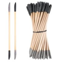 50 Stück Doppelseitig Schleifstäbchen Qianyu, 180/240 Körnung, Schleifwerkzeug für Enge Stellen und Feinarbeiten