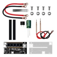 Ticfox 12V Punktschweißgerät Set, Mini Akku Punktschweißgerät, DIY Mini Punktschweißmaschine Tragbare Batteriespeicher Punktschweißer Stift Speicher Maschine PCB Leiterplatte - Produktfoto