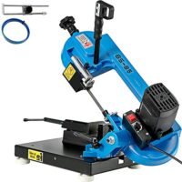VEVOR Metallbandsäge 1000W zum Schneiden von Holz, Metall, Glasfaser und Kunststoff - hochleistungsreiche Schneideeinheit mit ergonomischem Griff und variablen Zahnform