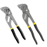 Zangenschlüssel 7/10 Zoll Werkzeug für Heimwerker, WELDINGER 2er-Set
