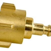 Einfache und sichere Verbindung von Gasgeräten mit dem WELDINGER Stecknippel NW5 auf Propanflaschengewinde. Hochwertiges Produkt für den Anschluss an 5 oder 11 kg Propanflaschen.