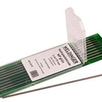 Wolframelektrode WP grün 2,4x175 mm, strahlungsfrei, für AC-Wechselstromschweißen von Aluminium und Nickel geeignet