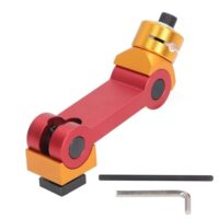 Versteller Werkstückanschlag für CNC-Maschine, Locator mit Schraubstock-Anschlagbegrenzer für Präzisionsfräsen und T-Nut