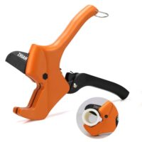Hochwertiger PVC-Rohrschneider mit Ratschen und SK5-Kohlenstoffstahlklinge, geeignet für das Schneiden von PVC, PP und PEX-Materialien