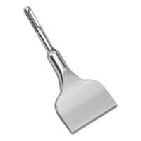 Zencantorous Fliesenmeißel SDS Plus, 160 x 75mm SDS Plus Meißel, Flachmeißel mit 15° Arbeitswinkel, Spatmeißel, Spachtelmeißel, Abgewinkelt, für Bohrhammer zum Fliesen und Fliesenkleber Enfternen