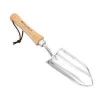 Berry&Bird Handschaufel 35,6 cm aus Edelstahl für Gartenarbeiten, Pflanzen und Umtopfen in Rabatten, Kübeln und Töpfen