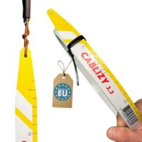 Cablizy Kabeleinziehhilfe 3m, flexibles Kabel Einziehband für Elektriker und Handwerker, Werkzeug für Kabeldurchzug in Leerrohren, Decken, Wänden und engen Bereichen