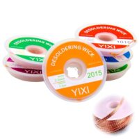 Entlötgeflecht, 6 Stück Entlötlitze Desoldering Wire, No-Clean Löt Entlötlitze 1.5M Kupferdraht für Elektronik-Reparaturen