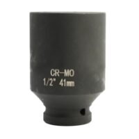 Flewdart Nuss, 41 mm lang, 1/2 Zoll sechskant, Chrommolybdänstahl, CR-MO, Werkzeug für professionelle Anwendungen oder Heimwerker