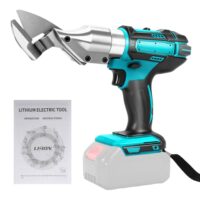 FormiPow Akku Blechschere Kompatibel mit Makita 18V, Bürstenlose Elektrische Blechschere mit 360° drehbarem Kopf zum Schneiden von Metall, Teppichen und Leder