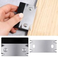 Professioneller Kantenschneider für die Bearbeitung von PVC, ABS und Holz. Manueller Kantenschneider mit Ersatzklinge für perfekte Kanten.