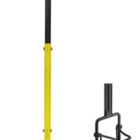 GARTENKRALLE 2-IN-1 MIT STEIL UND BLUMENZWIEBELPFLANZER, HANDKULTIVATOR UND ZWIEBELPFLANZER IN EINEM