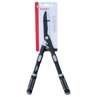 Professionelle Gartenschere für Hecken und Sträucher, 4-stufig verstellbar, Bypass-Schneidsystem, Granit Teleskop Heckenschere mit langem Ausziehbarem Griff für präzise Schnitte