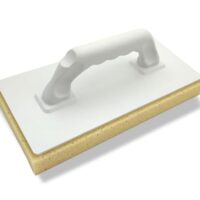 HAROMAC Schwammreiber 280×140 mm, Saugstarker Hydro-Schwamm für professionelles Reinigen und Glätten von Putz und Fliesen, Made in Germany
